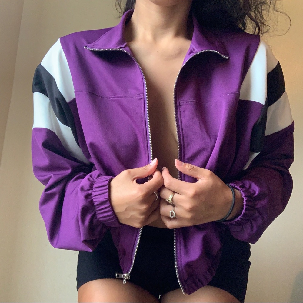 Purple jacket